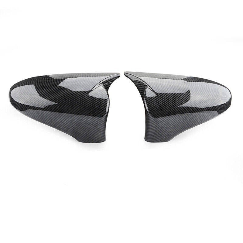 PAIR For LEXUS IS200 300 350 2013-2020 M HORN CARBON FIBER SIDE MIRROR COVER CAP