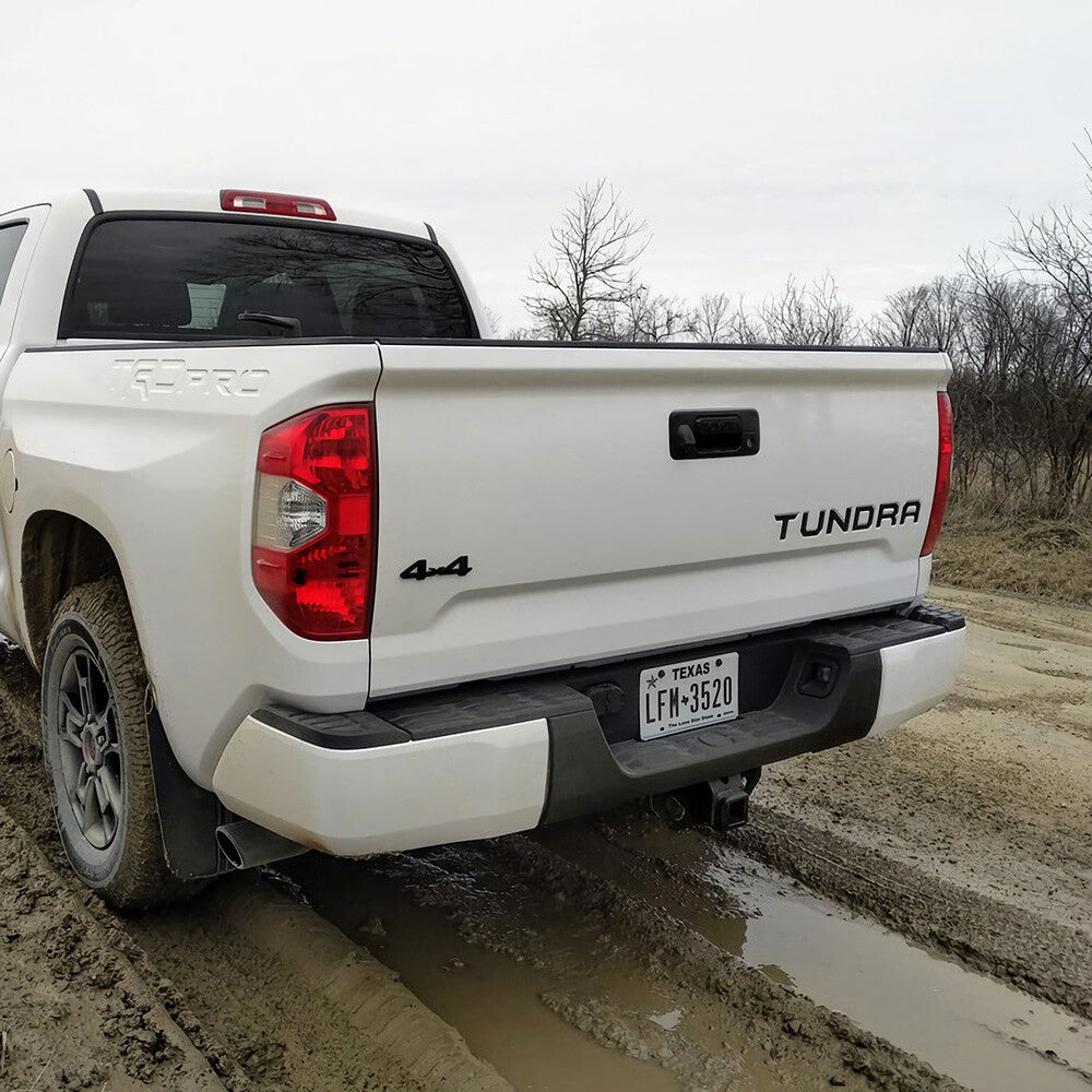 For Tacoma Tundra 4x4 Flat Black Tailgate Rear Body Nameplate Logo Badge Emblem