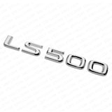 For Lexus Rear Turnk Lid Chrome LS 500 Letter Logo Badge Emblem Car Replace