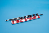 1 x Black Red 2000-2024 Silverado Z71 Trailboss Emblem Badge Nameplate