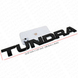 07-14 Gloss Black Tundra Letter Side Door Tailgate Nameplate Emblem Badge Logo