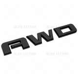 10-20 GMC Acadia Terrain Liftgate AWD Letter Emblem Badge Nameplate Matte Black