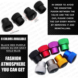 4x For Mazda Roundel Car Wheels Tire Air Valve Caps Stem Dust Cover Logo Sport