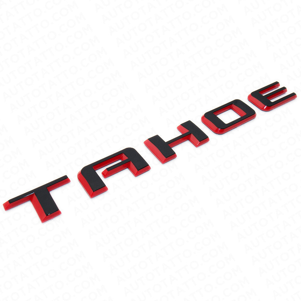 2021+ Chevy Tahoe Redline Front Side Door Vehicle Nameplate Emblem Decorate