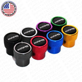 AMG Edition Roundel Car Wheels Tire Air Valve Caps Stem Dust Logo Cover Sport