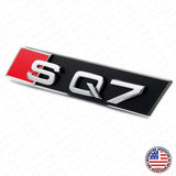 Audi SQ7 Front Grille Bumper Radiator Lettering Emblem Badge Logo Sport Chrome