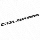 21+ Chevy Colorado Fender / Tailgate Matte Black Badge Logo Emblem Truck Sport