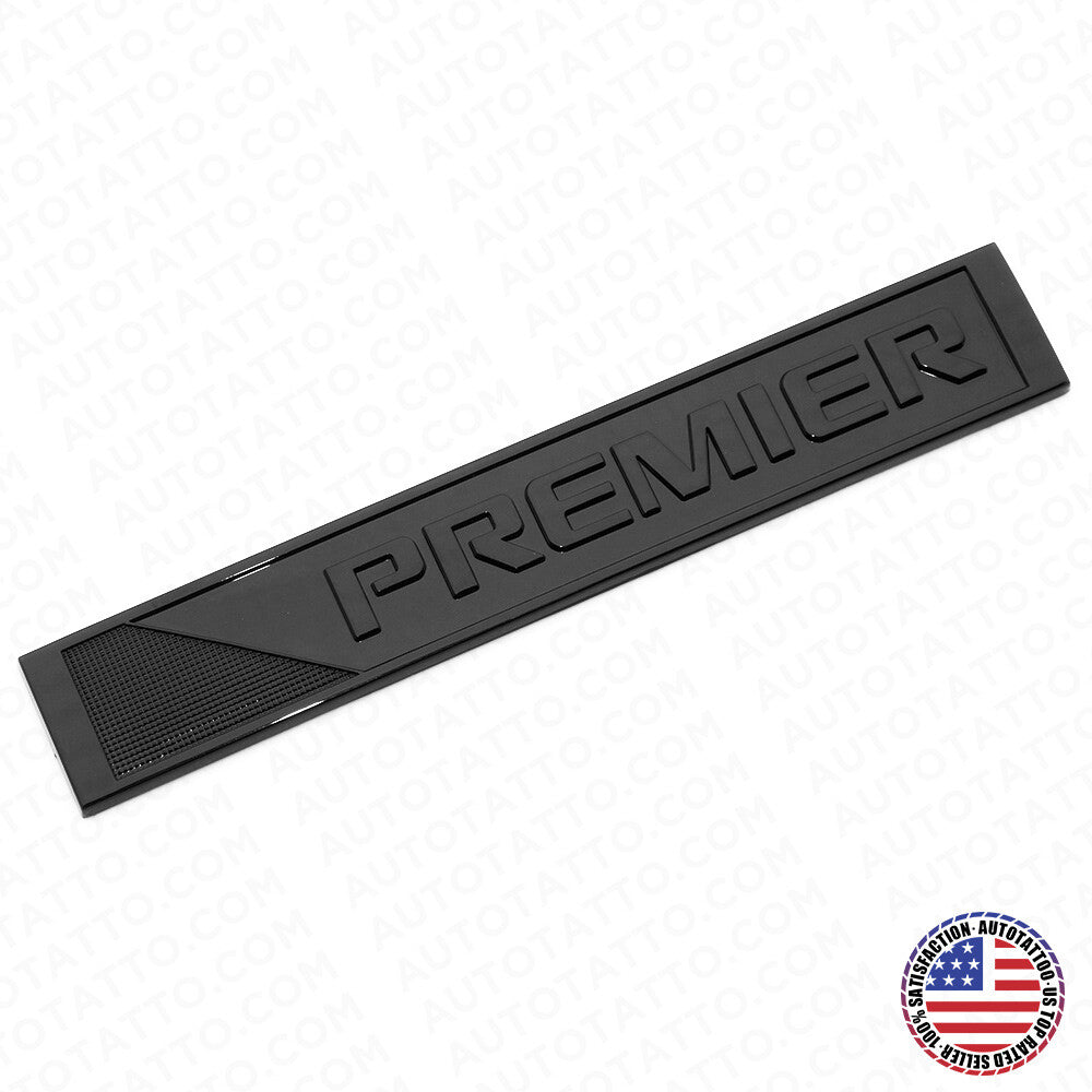 Chevy Traverse Cruze Equinox Malibu Tahoe Premier Badge Emblem Nameplate Black