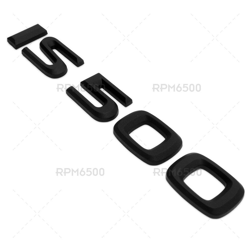 For Lexus Trunk Matte Black IS 500 Letter Logo Badge Emblem Car Replace F-Sport