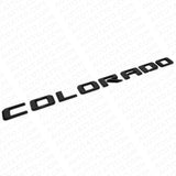 21+ Chevy Colorado Fender / Tailgate Gloss Black Badge Logo Emblem Truck Sport
