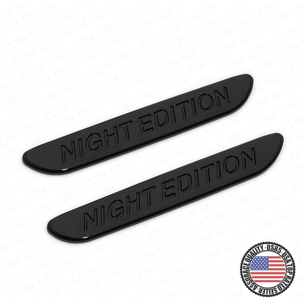 Fashion ABS 2x Edition/ Edition 1/ Night Edition Car Decal Badge Emblem Sticker