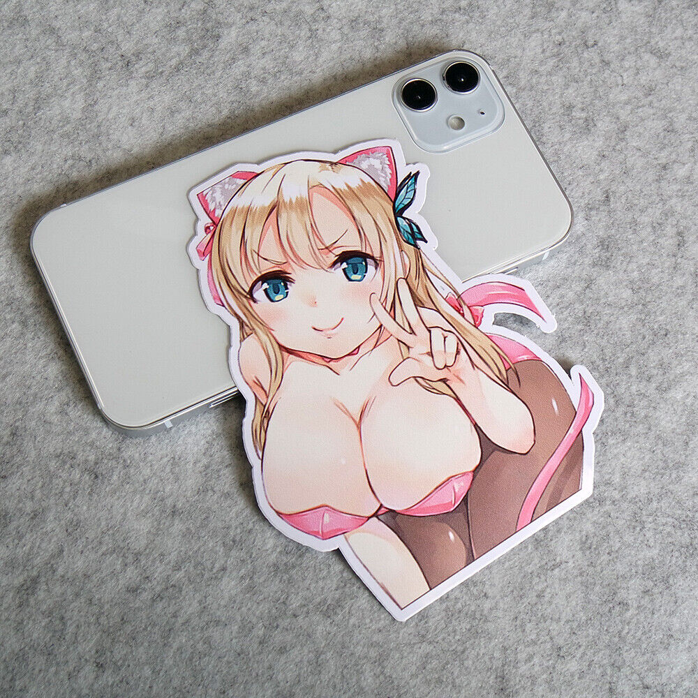 Anime Cartoon Sexy Lady Bikini Body Sticker Decal Home Car Door Window Decorate