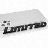 2x For 4Runner Sequoia Tacoma Tundra Limited Rear Door Emblem Badge Gloss Black