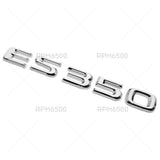 For Lexus Trunk Matte Black ES 350 Letter Logo Badge Car Emblem Replace F-Sport