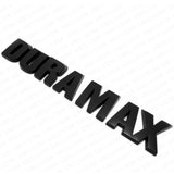 Black Chevy Silverado 1500 Duramax Hood Letter Logo Emblem Badge Trucks LTZ