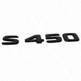18-21 Mercedes S450 Letter Emblem Luggage Trunk Lid Badge AMG Sport Gloss Black