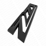 For Chevy 19-21 Silverado Z71 Fender Letter Sport Logo Emblem Badge Blackout