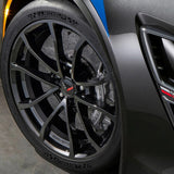 GM 2020-2026 Corvette C8 Wheels Center Caps (SET OF 4) Black