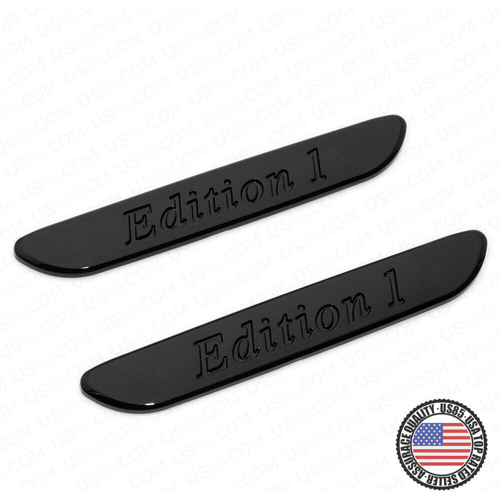 Fashion ABS 2x Edition/ Edition 1/ Night Edition Car Decal Badge Emblem Sticker