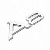 Audi A8 Chrome Rear Letter Tail Nameplate Trunk Emblem Badge Sport Sline