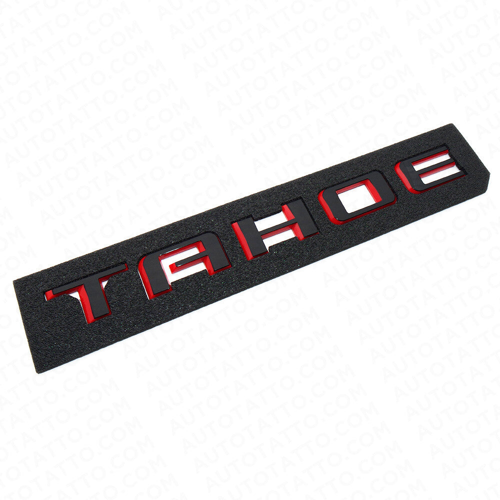 2021+ Chevy Tahoe Redline Front Side Door Vehicle Nameplate Emblem Decorate