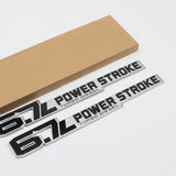 For 23-24-25 Super-Duty F-250 350 450 6.7L Power Stroke Diesel Door Emblem