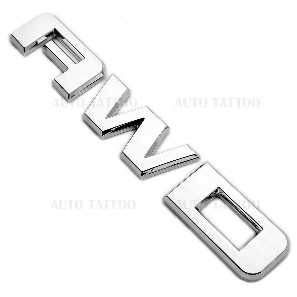 10-20 GMC Acadia Terrain Liftgate AWD Letter Emblem Badge Nameplate OEM Chrome