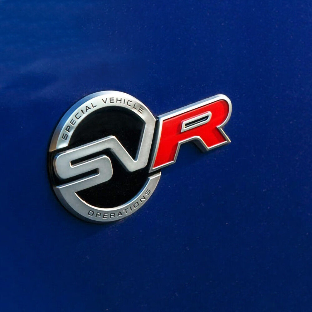 Fashion ABS SVR Sepecial Vehicle Operations Car Tailgate Decal Badge Sticker