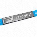 3x F-Sport Logo OEM ABS Badge Side Fender Marker Trunk Lid Nameplate Emblem Set