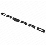 2x Chevrolet CAMARO 3D Car Letter Fender Marker Emblem Badge RS SS ZL1 Z28 Black
