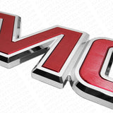 14-19 GMC Sierra Canyon Tailgate Letter Logo Emblem Adhesive Nameplate OEM Red