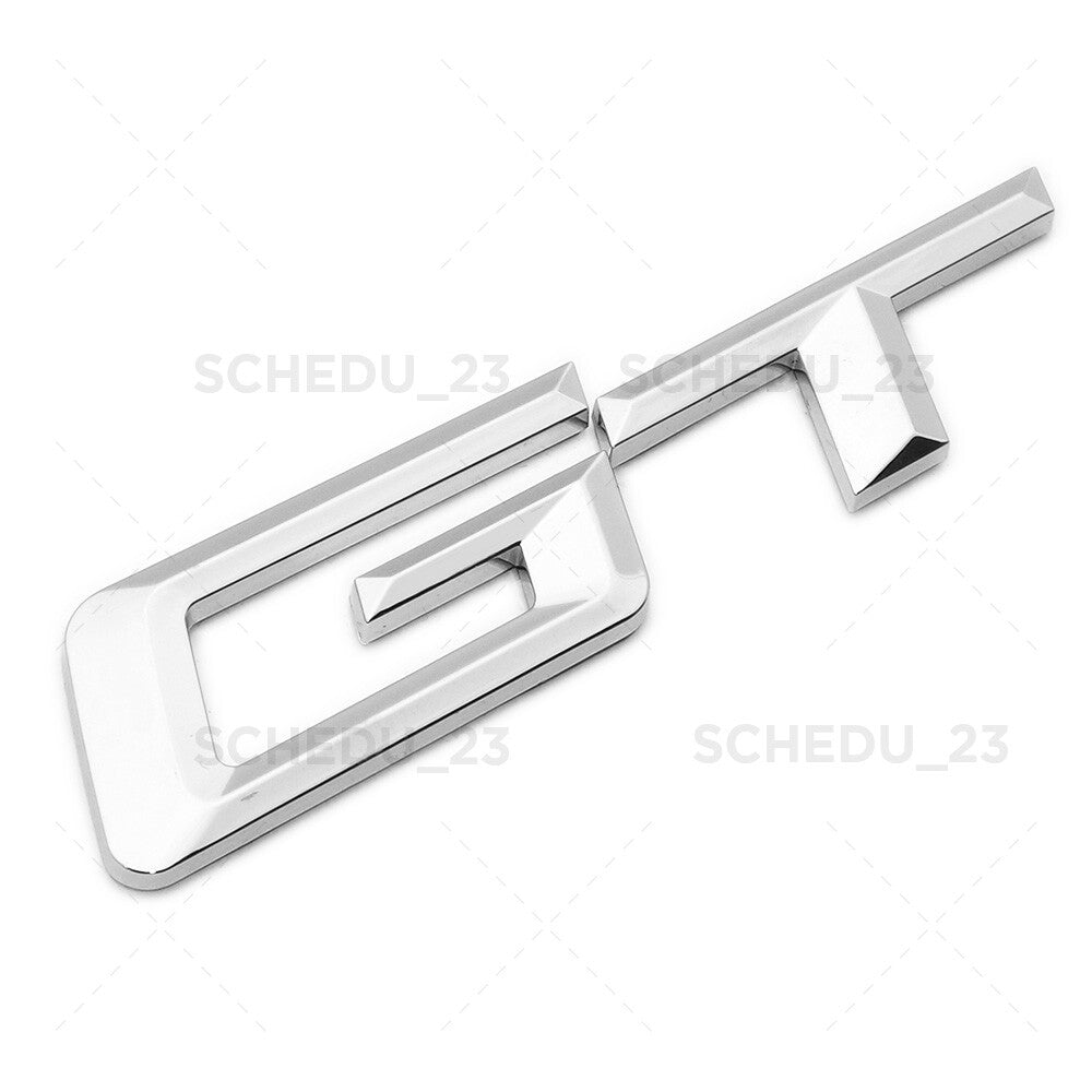 18-19 Chrome 640i GT Rear Trunk Lid Letter Emblem Badge M Sport 6 Series