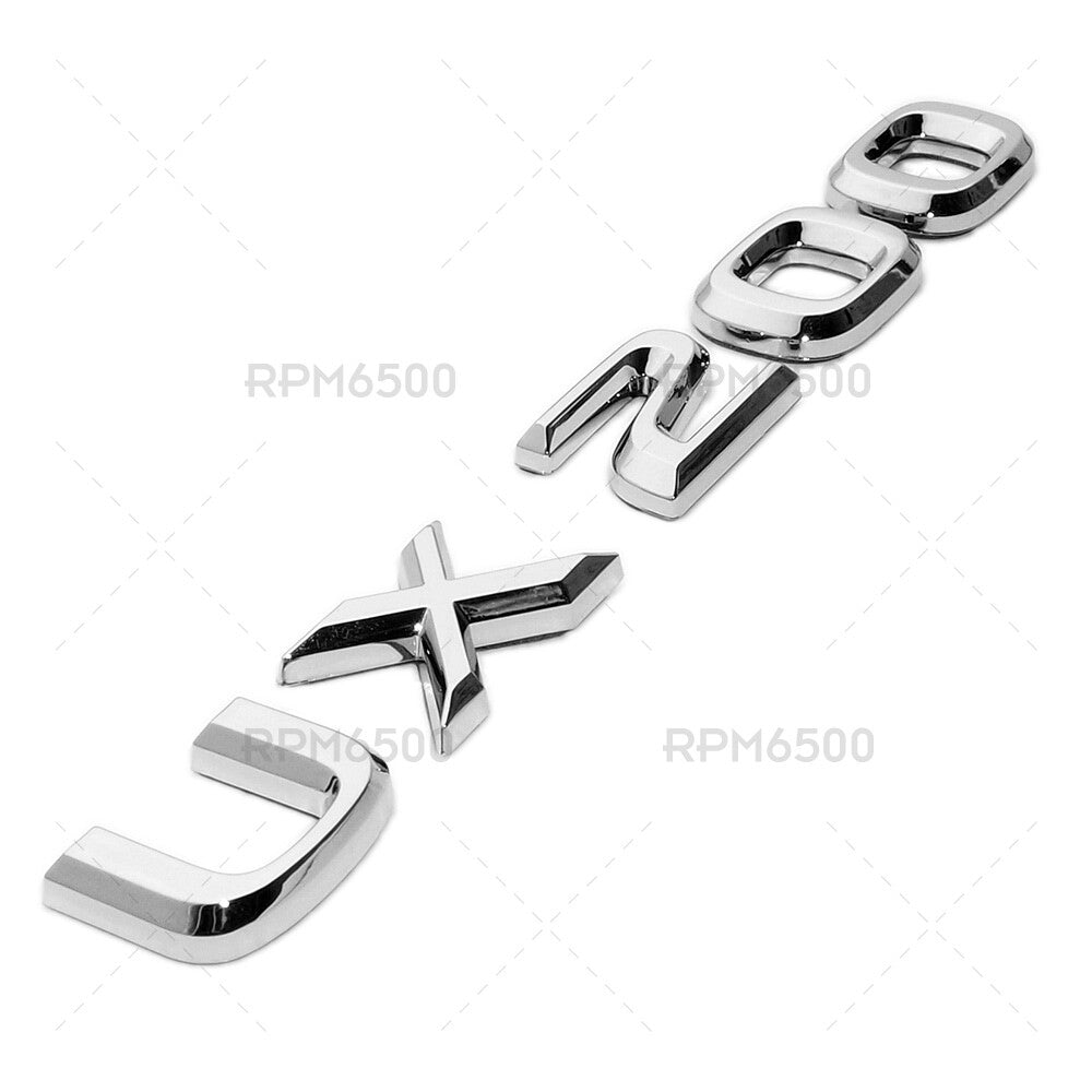 Lexus Liftgate OEM Chrome UX 200 Letter Logo Badge Car Emblem Replace F-Sport
