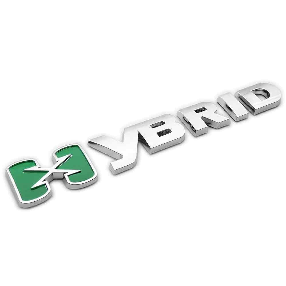Chevrolet Hybrid Side Fender Rear Trunk Nameplate Emblem Badge Logo Letter