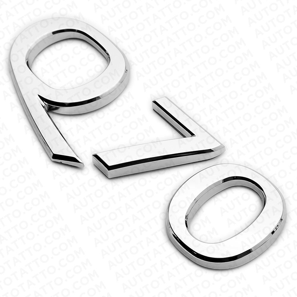 For Infiniti Q70 Rear Trunk Letter Badge Emblem Nameplate Sport Silver Chrome