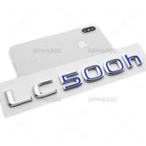 Lexus Trunk Rear LC 500h Letter Logo Badge Car Emblem Replace F-Sport OEM Chrome
