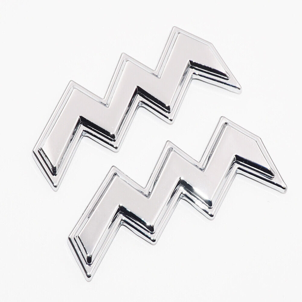 Universal 3D Fashion Metal 12 Constellations Car Decal Sticker Auto Decoration