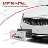 Universal License Plate Holder Mounting Relocator Adapter Bumper Kit Brackets