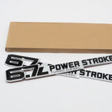For 23-24-25 Super-Duty F-250 350 450 6.7L Power Stroke Diesel Door Emblem