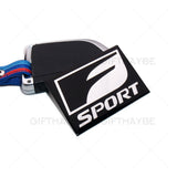 2x Lexus F-Sport Auto Car SUV Aluminum Badge Emblem Interior Exterior Decoration