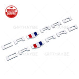 2x For Chevrolet CAMARO 3D Car Letter Fender Marker Emblem Badge RS SS ZL1 Z28