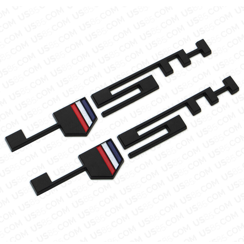 3D Fashion 1x or 2x ABS 45TH Car Decal Badge Emblem Sticker for Chevy Decoration