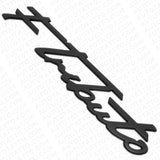 Maserati Ghibli Levante Grecale Side Fender F Tributo Emblem Badge Matte Black
