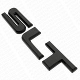 14 - 20 GMC SLT Tailgate Door Letter Nameplate Emblem Logo Badge Gloss Black