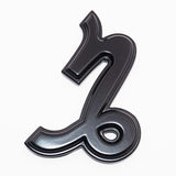 Universal 3D Fashion Metal 12 Constellations Car Decal Sticker Auto Decoration