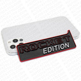 Mercedes BRABUS Rocket Edition Liftgate Nameplate Badge Medal Emblem Sport Black