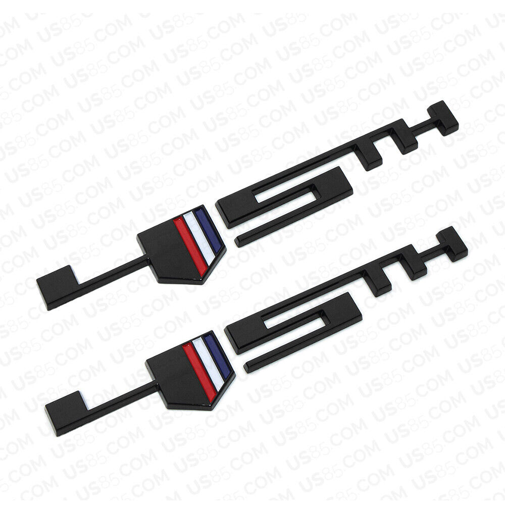 3D Fashion 1x or 2x ABS 45TH Car Decal Badge Emblem Sticker for Chevy Decoration