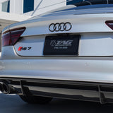 12-18 Audi A7 S7 RS7 Rear Liftgate Trunk Sign Logo Ring Badge Emblem Gloss Black