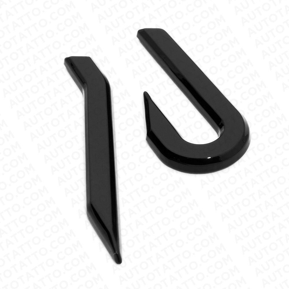 Universal MK8 Lettering Tailgate Rear Logo Badge Nameplate Emblem Sport Blackout