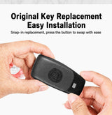 Remote Smart Key Back Cover Shell Case For Mercedes Benz 16-21 AMG A C E S-Class